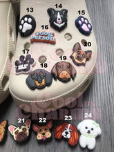 Load image into Gallery viewer, Dog Charms - Sausage Dog, Frenchie, Pomeranian, Poodle, Golden Retriever, Beagle, Corgi, Yorkshire Terroir, Boarder Terrier, Border Collie, German Shepard, Paw Print, Bone
